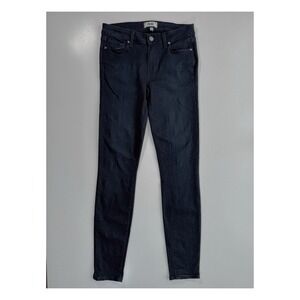 PAIGE Verdugo Ultra Skinny Stretch‎ Denim Jeans Womens 28x30 Black Super Stretch